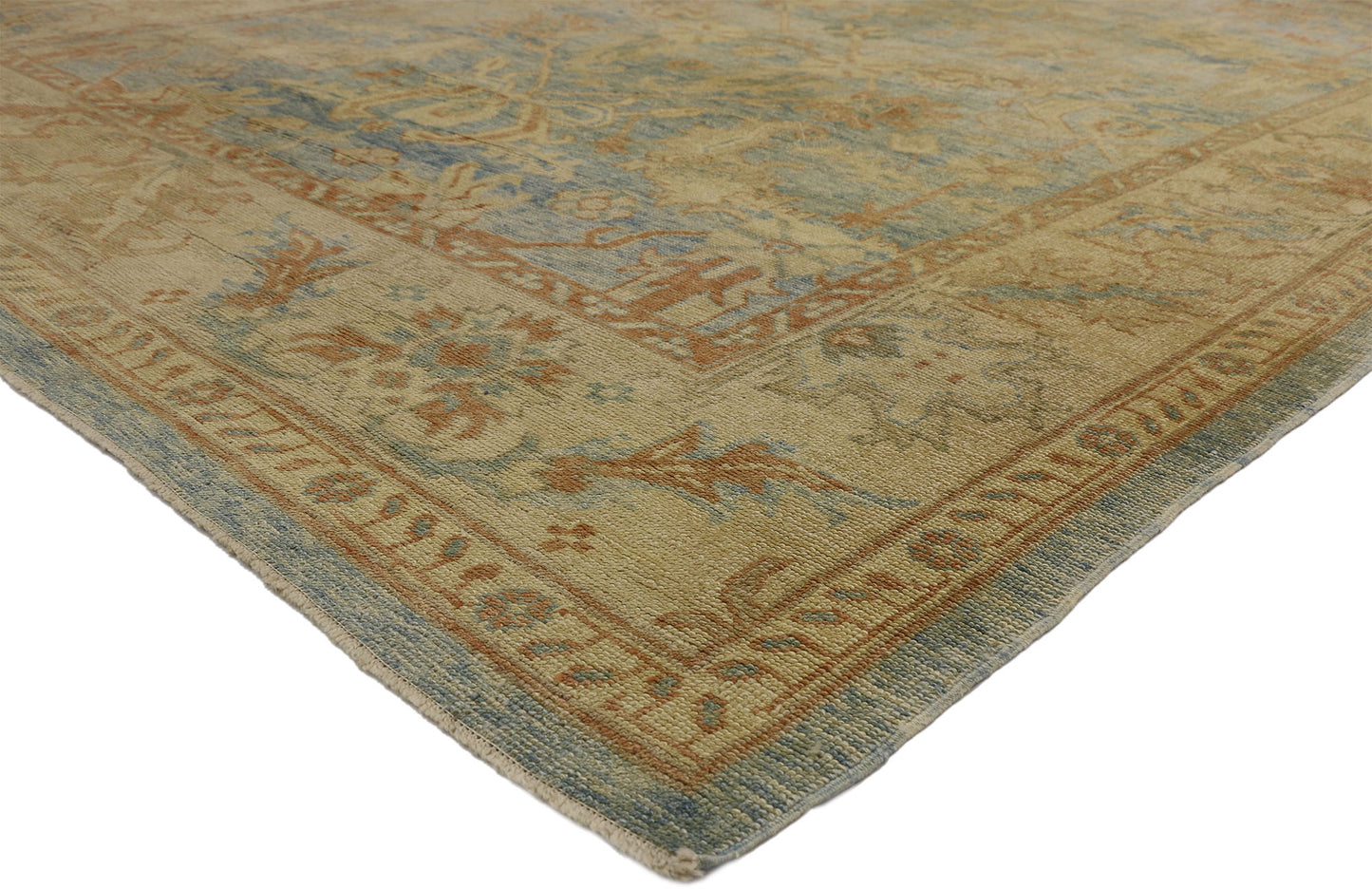 9 x 13 Turkish Oushak Rug 76891