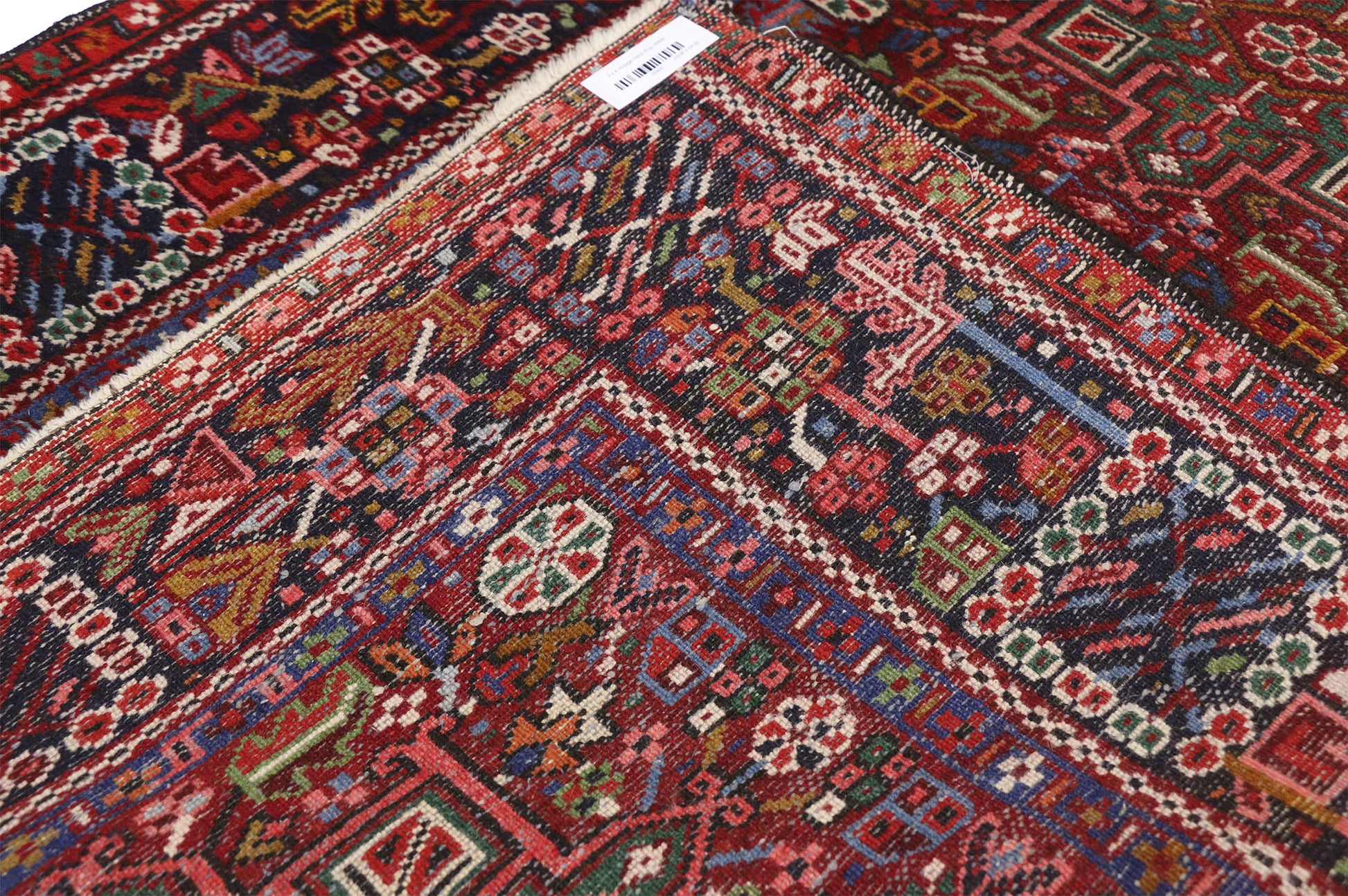 3 x 4 Vintage Persian Heriz Rug 76895