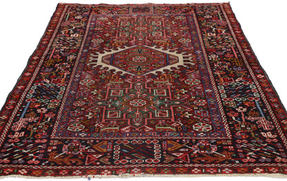 3 x 4 Vintage Persian Heriz Rug 76895