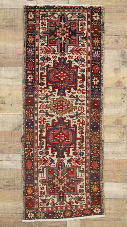 2 x 5 Vintage Persian Heriz Rug 76897