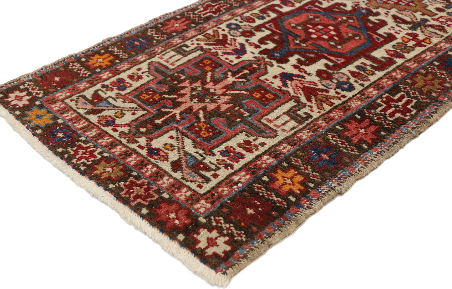 2 x 5 Vintage Persian Heriz Rug 76897