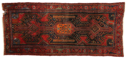 4 x 8 Vintage Hamadan Rug 76898