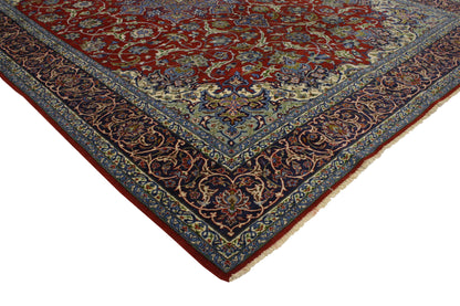 7 x 10 Vintage Isfahan Rug 76901