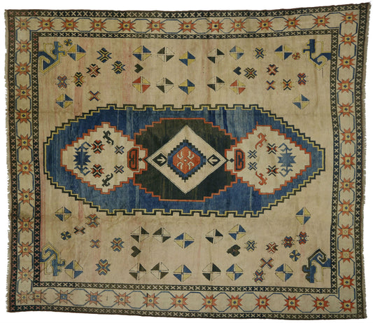 13 x 15 Vintage Oushak Rug 76904