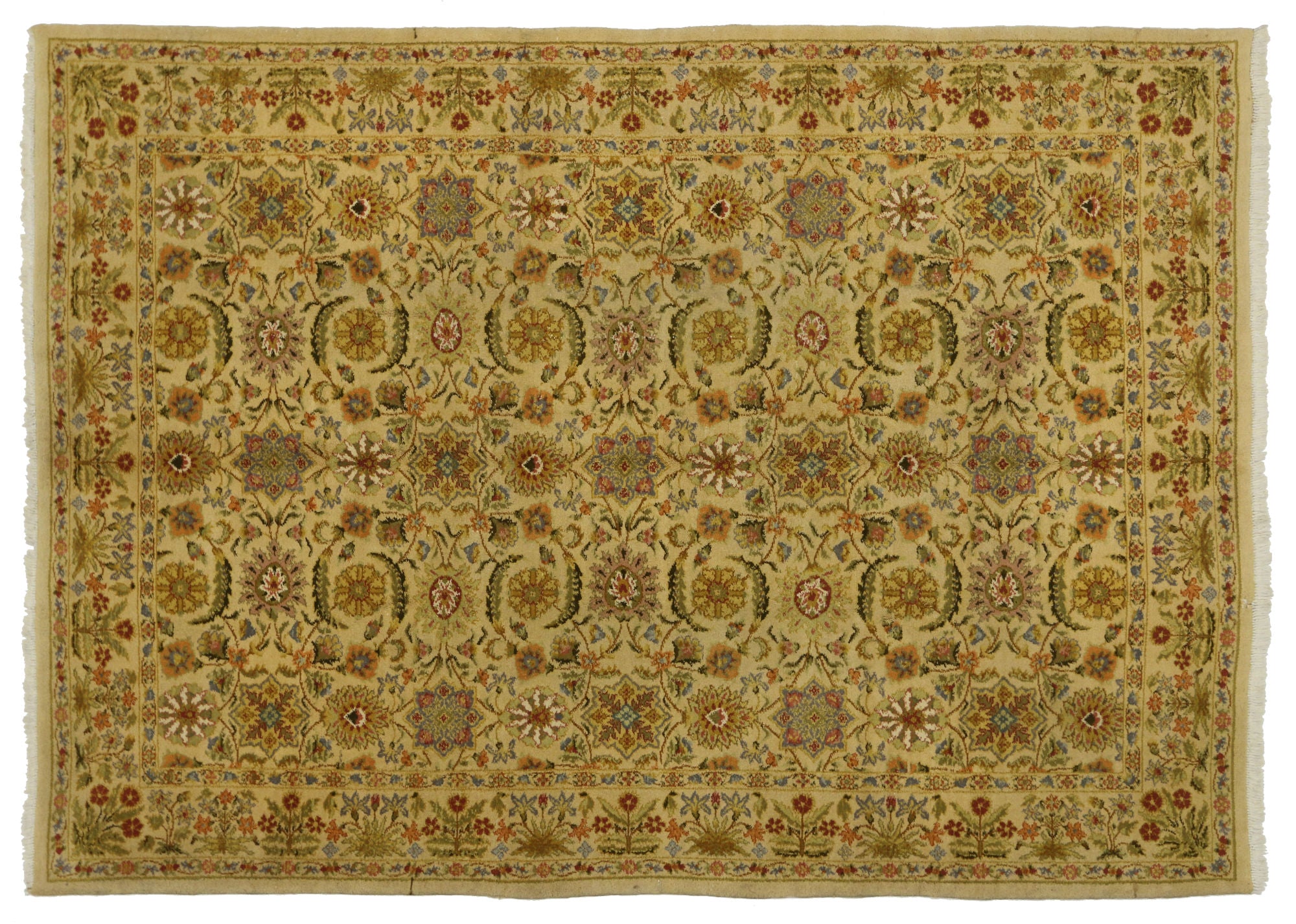Espanic Rugs 8 x 11 Vintage Spanish Rug 76905 – Esmaili Rugs