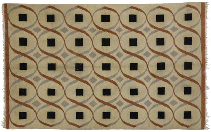 6 x 9 Vintage Swedish Rug 76913
