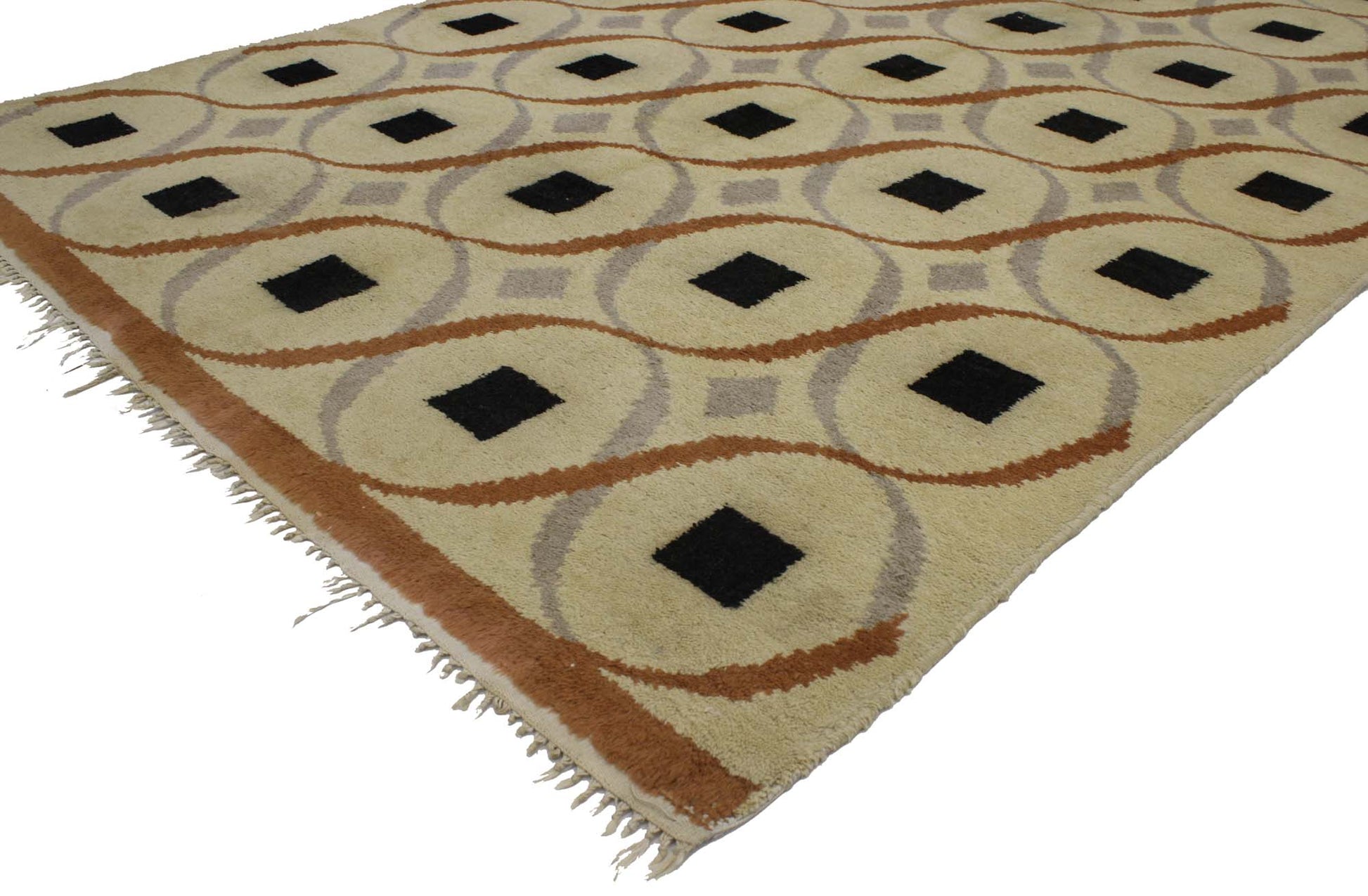 6 x 9 Vintage Swedish Rug 76913