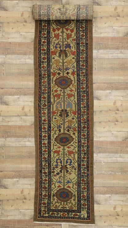 3 x 26 Antique Malayer Persian Runner 76916