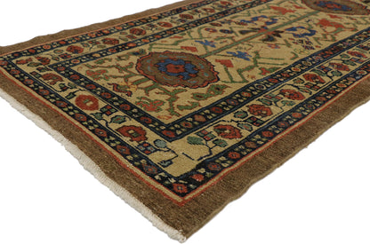 3 x 26 Antique Malayer Persian Runner 76916