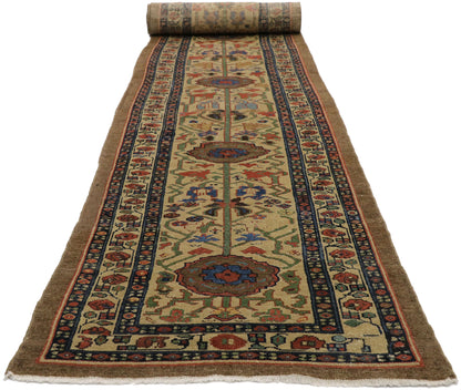 3 x 26 Antique Malayer Persian Runner 76916