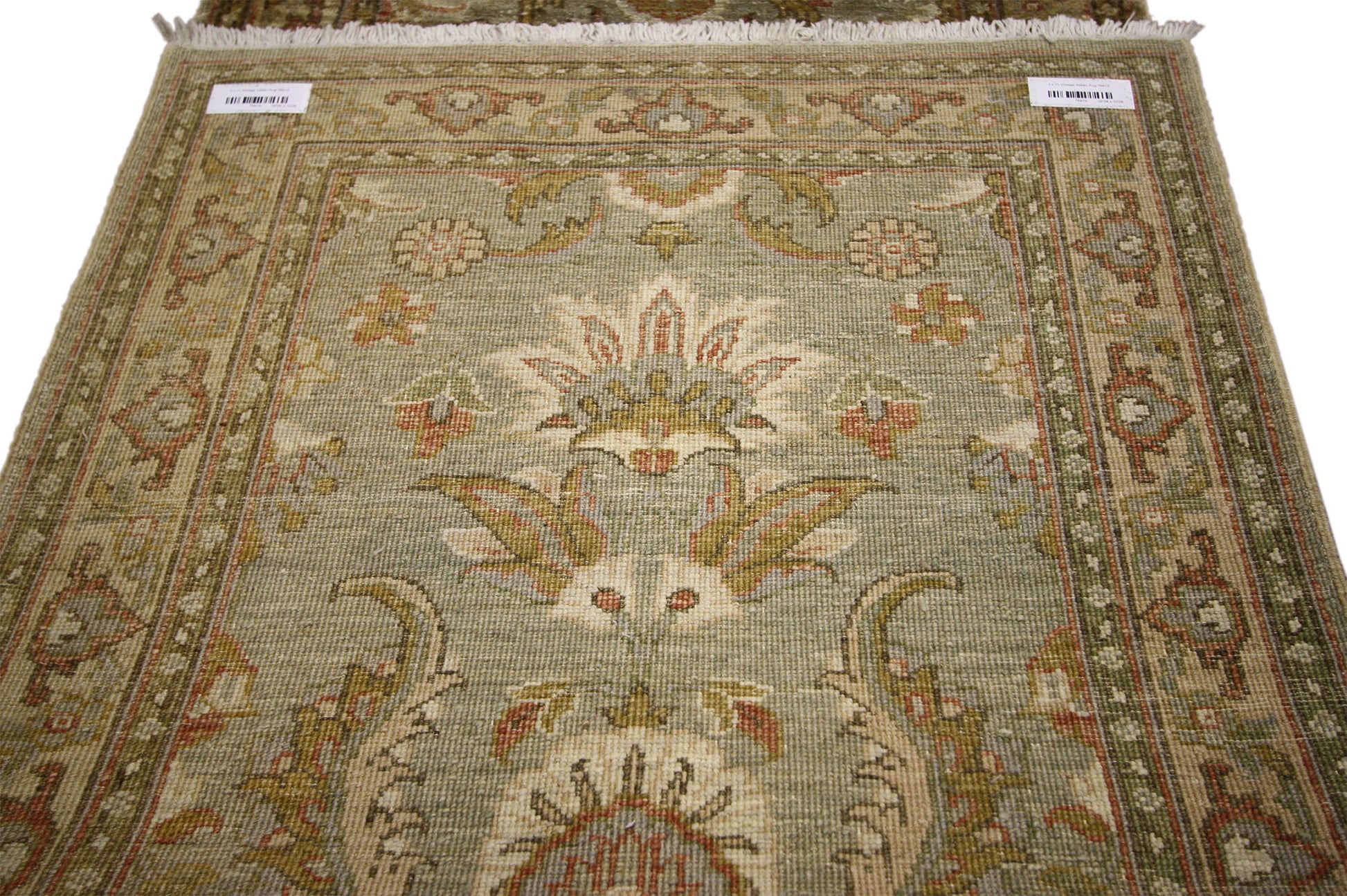 3 x 11 Vintage Indian Rug 76919