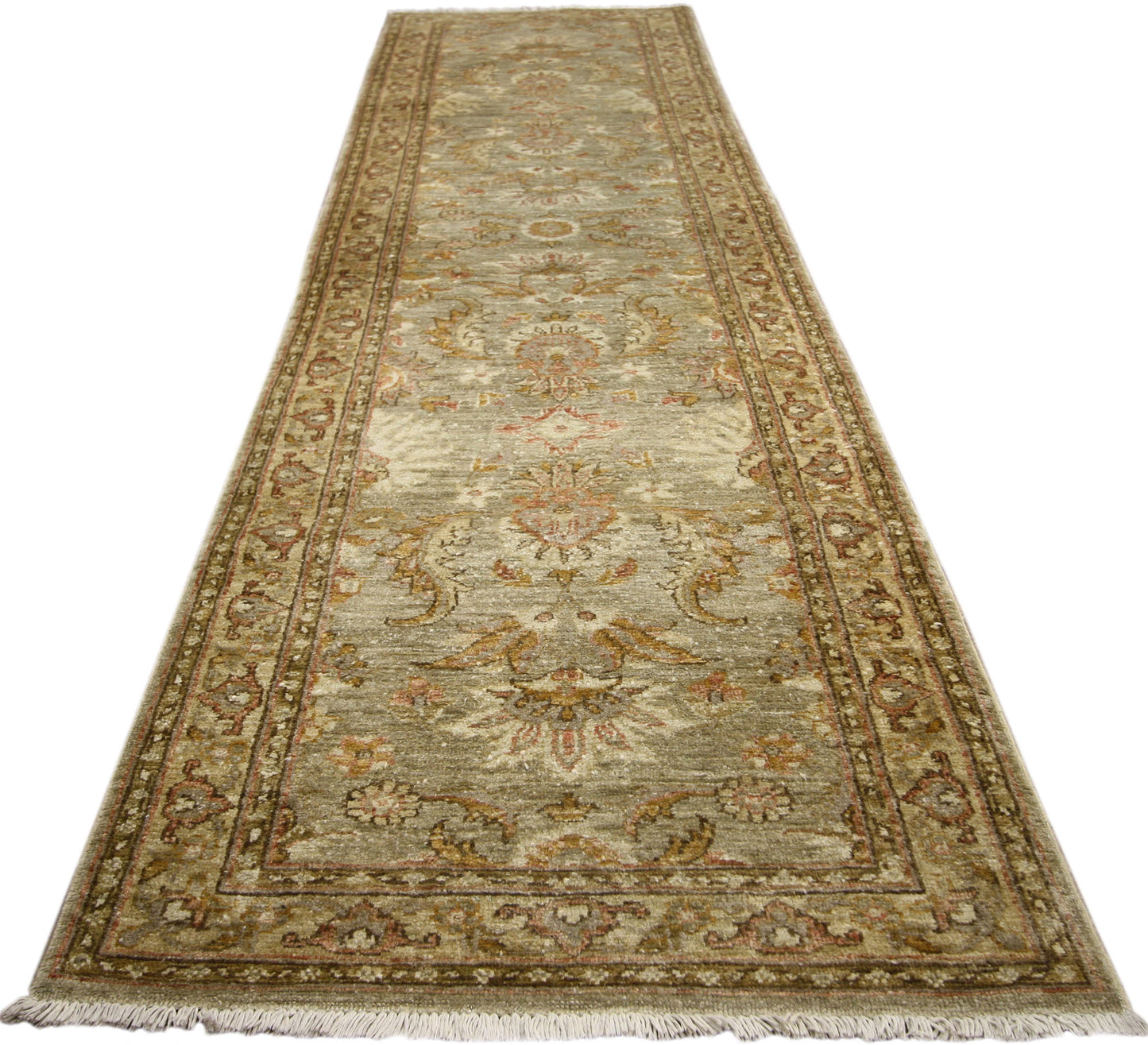 3 x 11 Vintage Indian Rug 76919