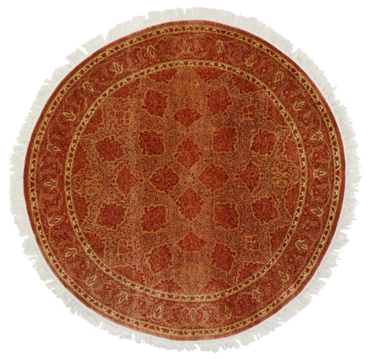 4 x 4 Vintage Indian Rug 76920