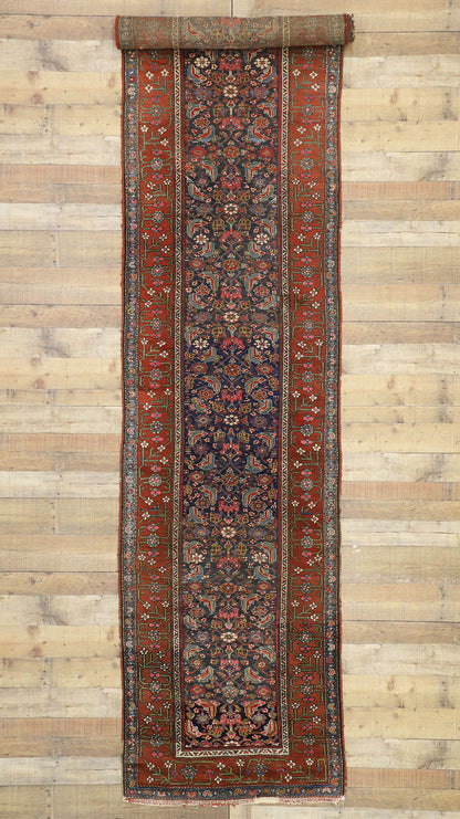 3 x 16 Antique Persian Malayer Runner 76925