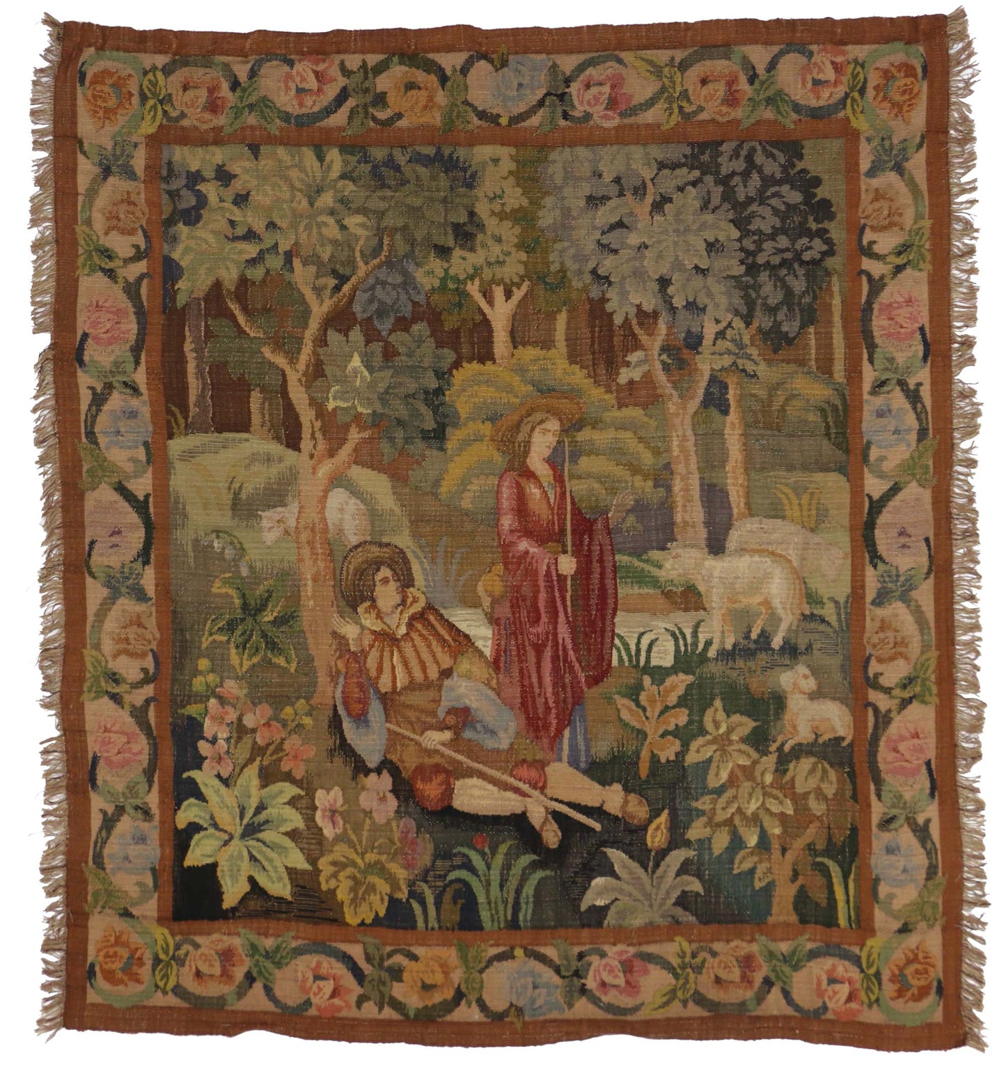 6 x 6 Antique Tapestry 76929