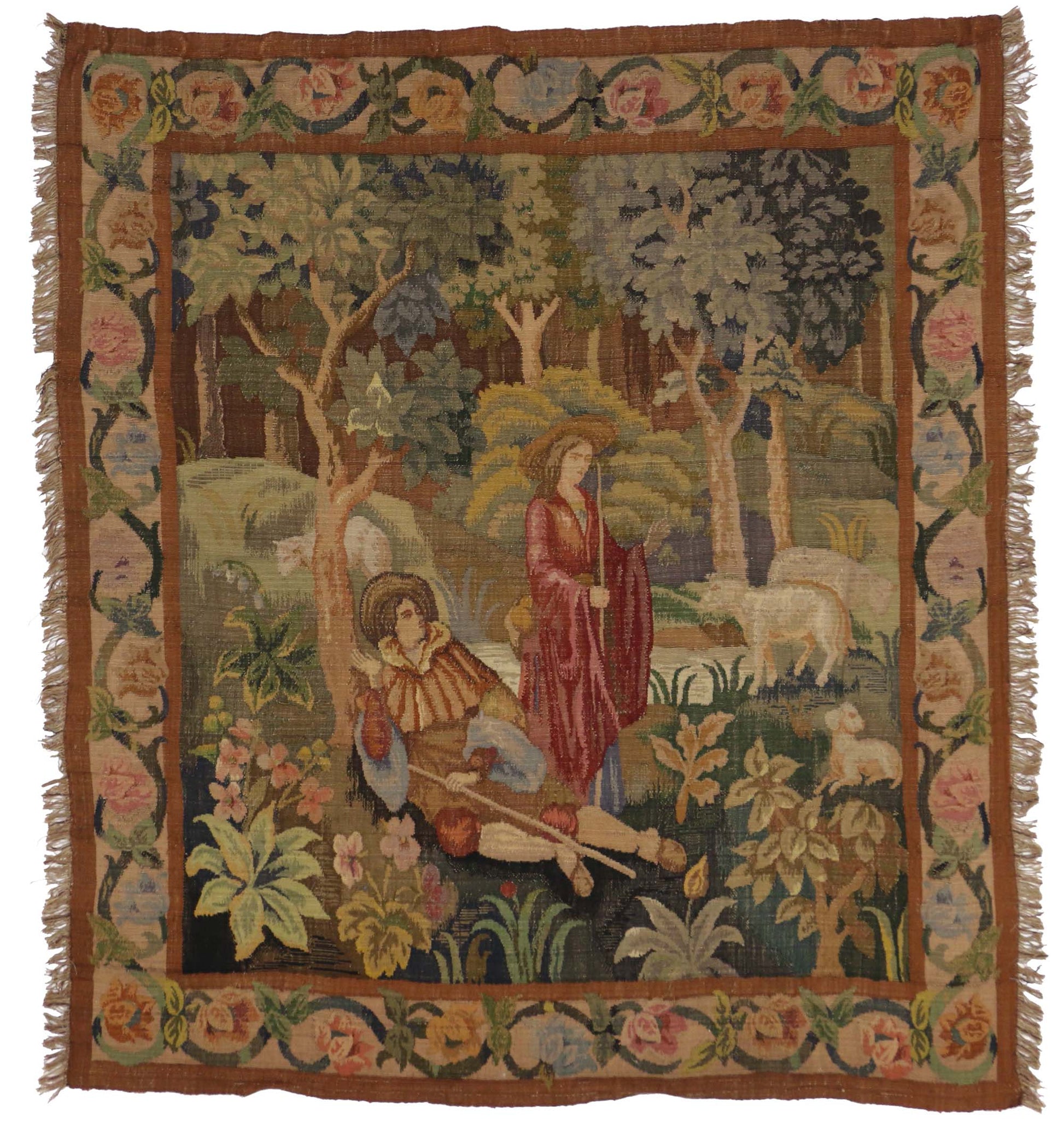 6 x 6 Antique Tapestry 76929