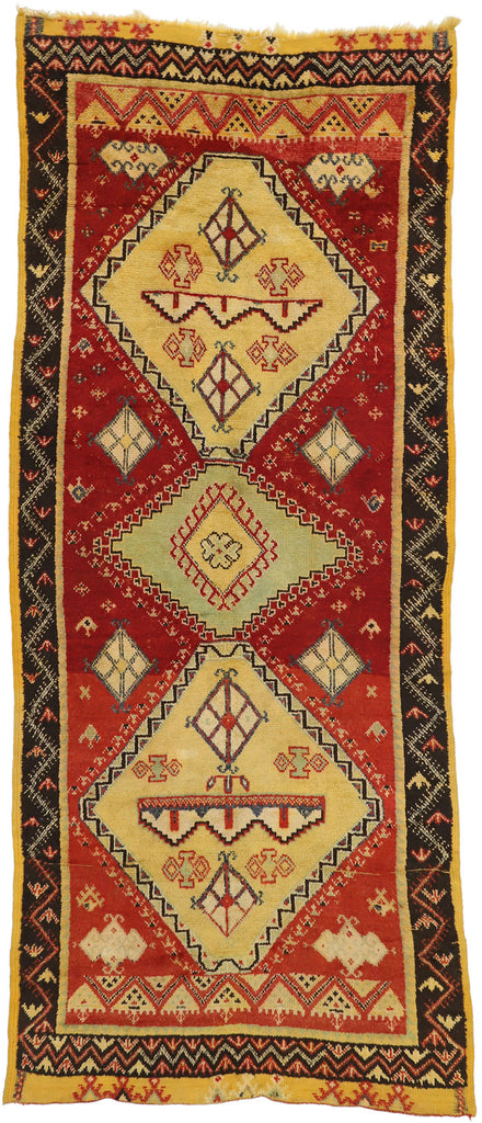 5 x 11 Vintage Moroccan Rug 76931