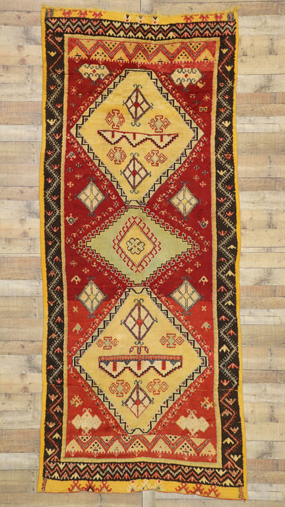 5 x 11 Vintage Moroccan Rug 76931