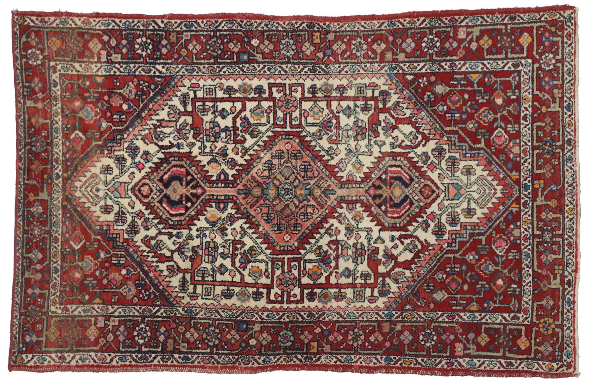 4 x 7 Vintage Hamadan 76932