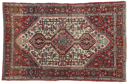 4 x 7 Vintage Hamadan 76932