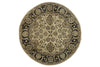 8 x 8 Vintage Indian Round Area Rug 76937
