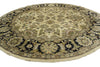 8 x 8 Vintage Indian Round Area Rug 76937