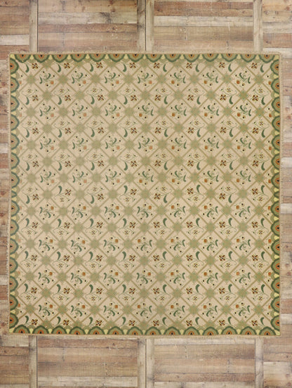10 x 10 Antique Portuguese Arraiolos Rug 76942