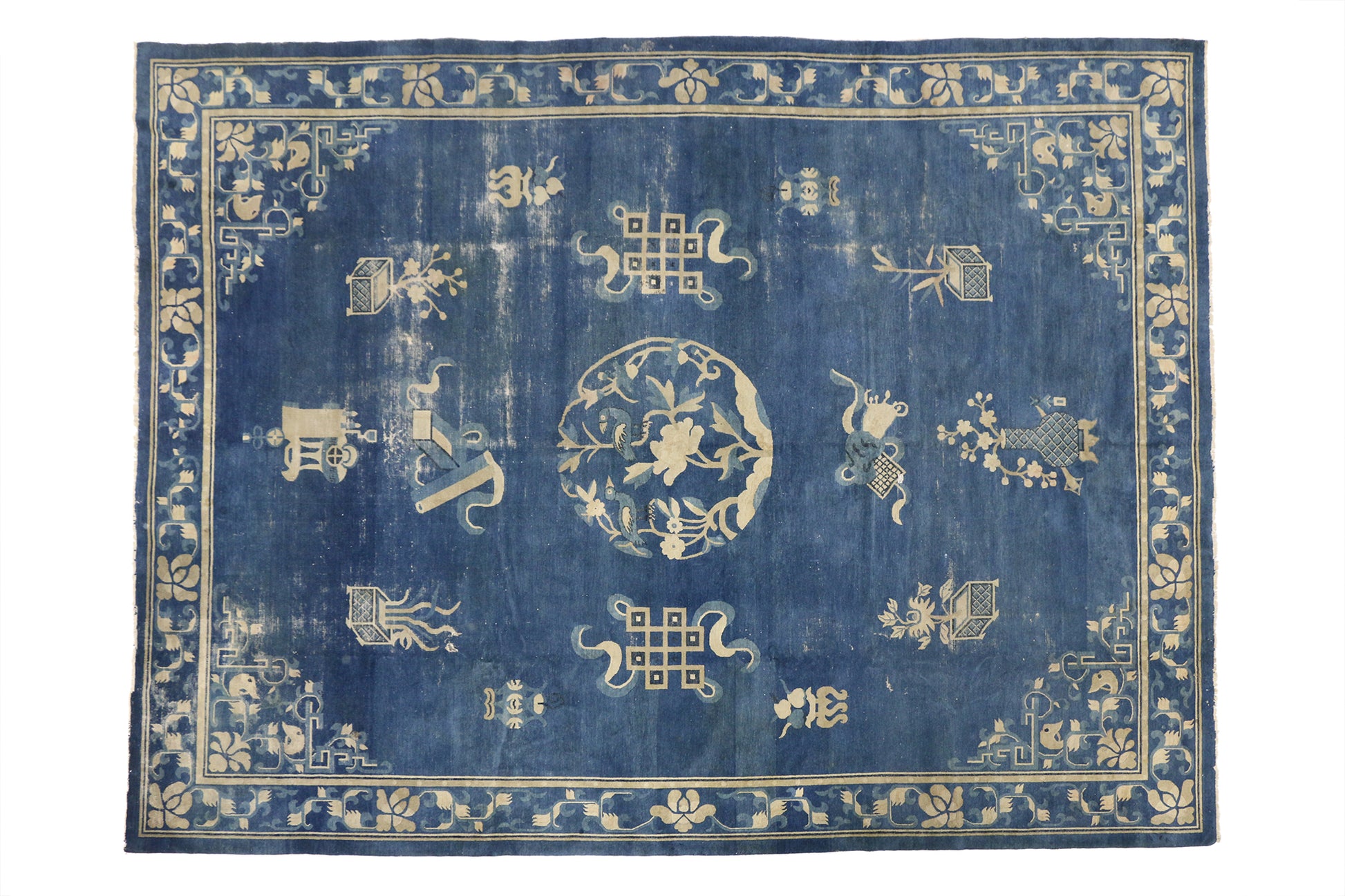 9 x 12 Antique Chinese Rug 76943