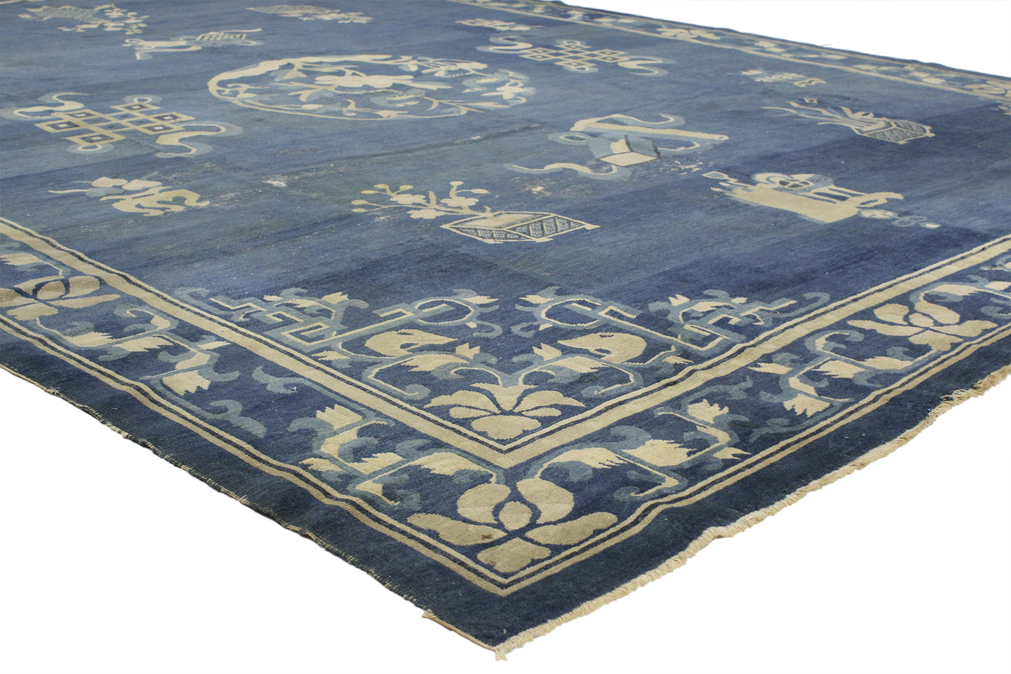 9 x 12 Antique Chinese Rug 76943