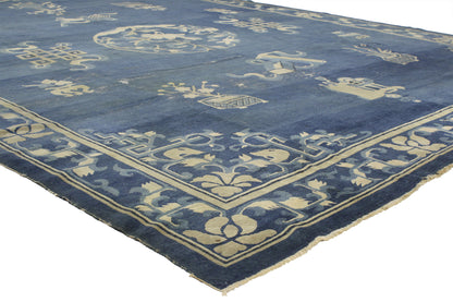 9 x 12 Antique Chinese Rug 76943