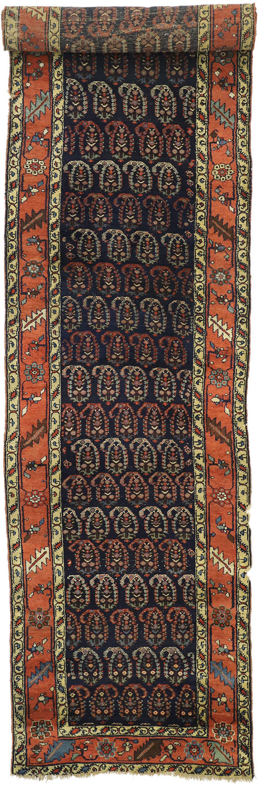 4 x 17 Antique Bijar Rug 76944