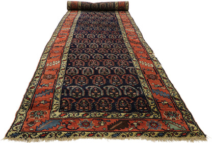 4 x 17 Antique Bijar Rug 76944