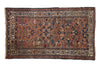 7 x 12 Antique Persian Bijar Rug 76945