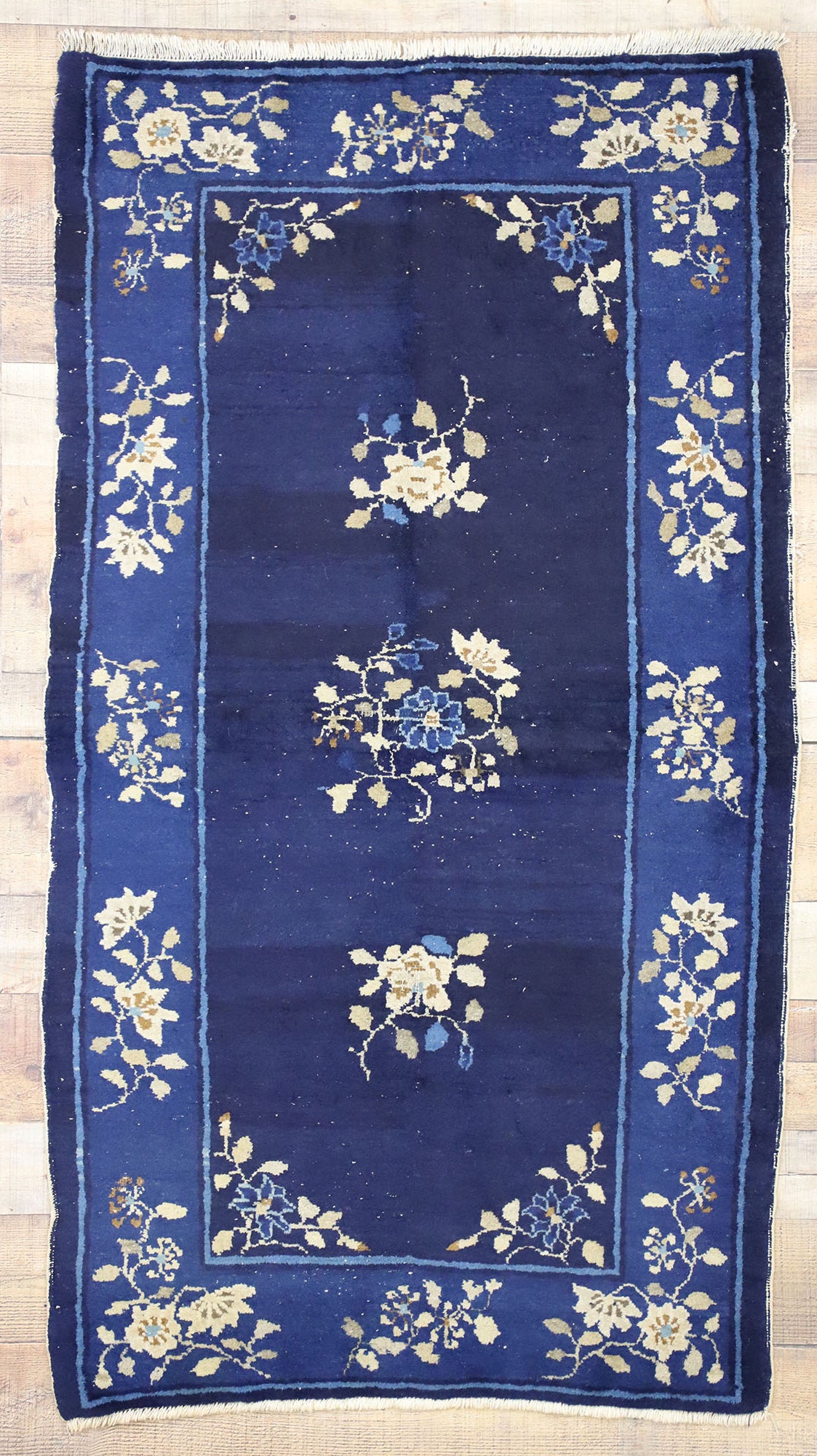 3 x 6 Antique Chinese Art Deco Rug 76949