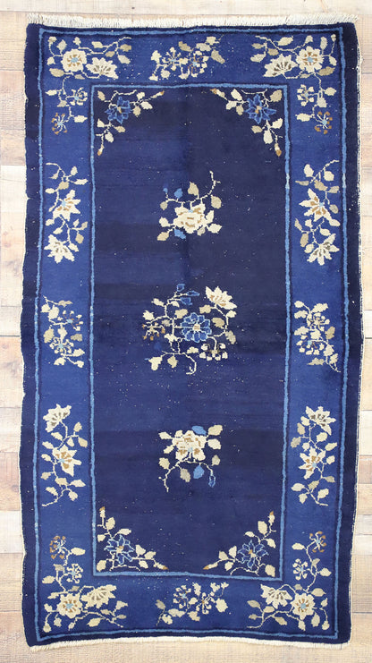 3 x 6 Antique Chinese Art Deco Rug 76949