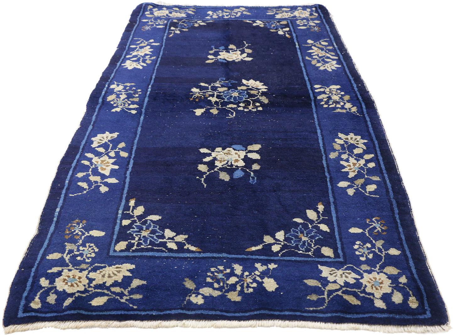 3 x 6 Antique Chinese Art Deco Rug 76949