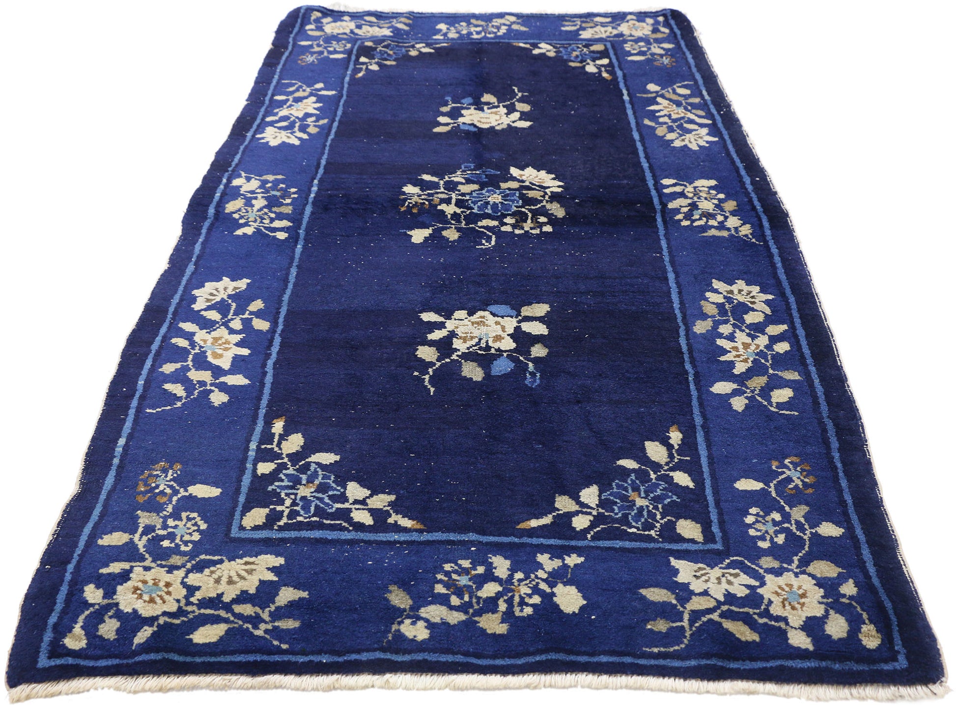 3 x 6 Antique Chinese Art Deco Rug 76949