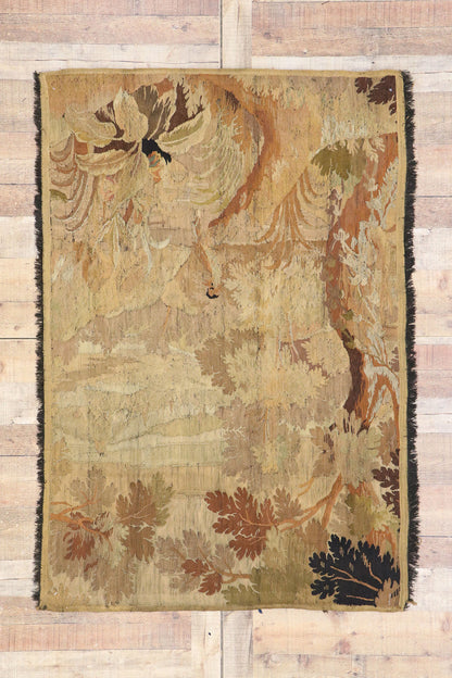 4 x 6 Antique French Tapestry Rug 76959