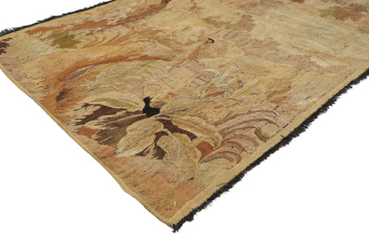 4 x 6 Antique French Tapestry Rug 76959