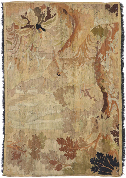 4 x 6 Antique French Tapestry Rug 76959
