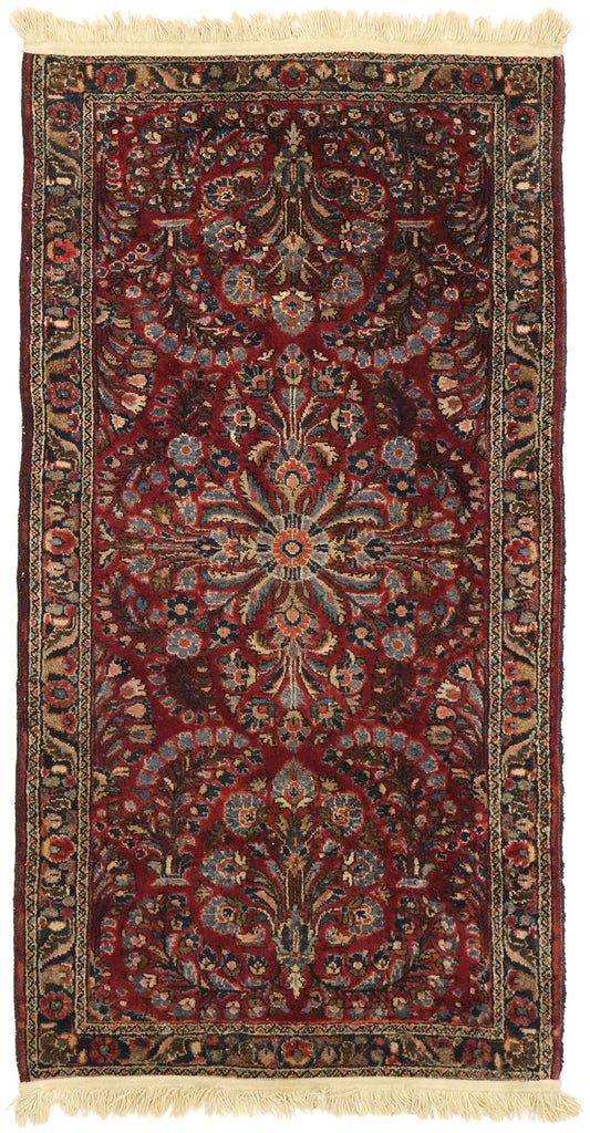 2 x 4 Antique Persian Sarouk Rug 76962