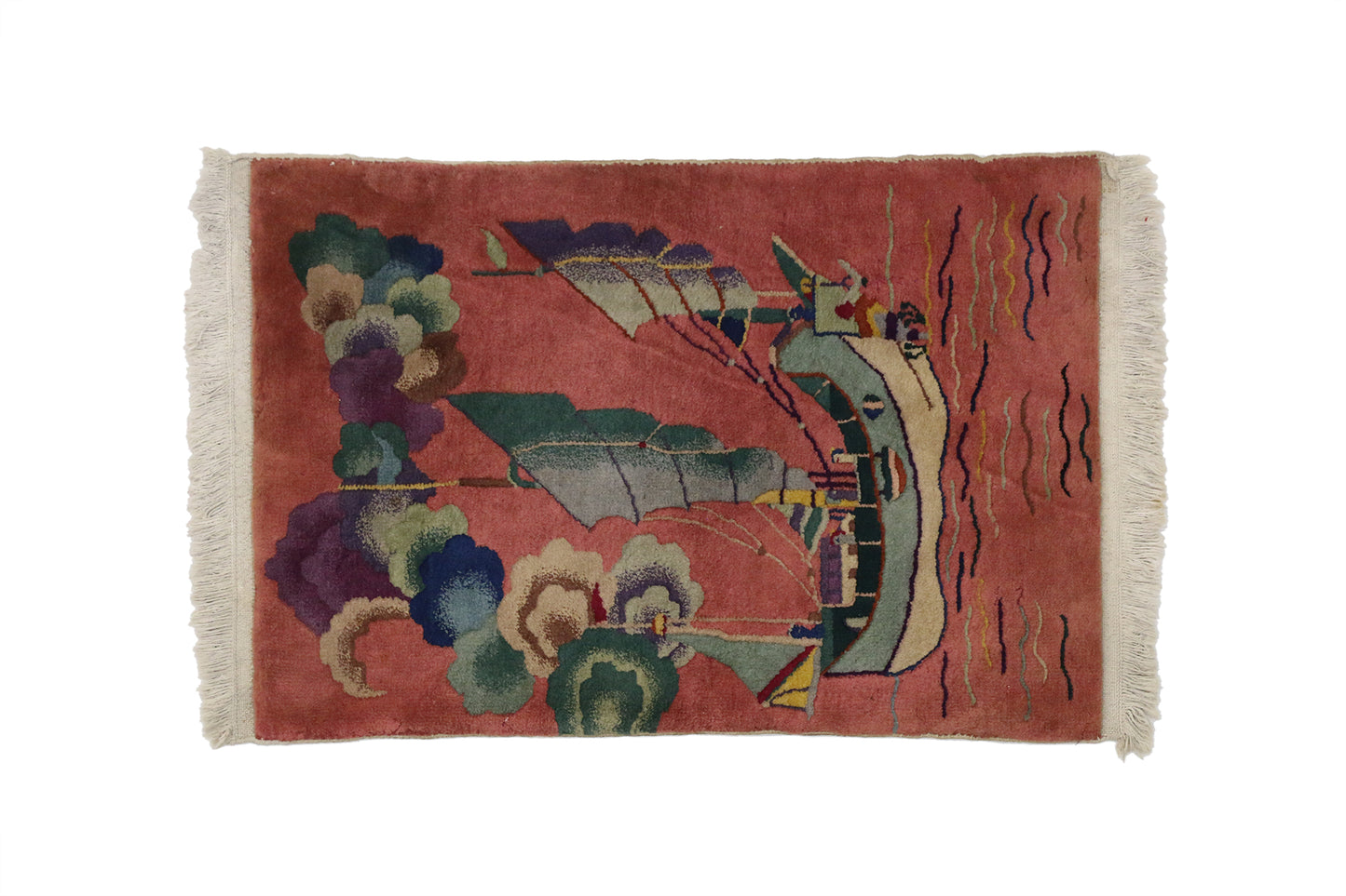 2 x 3 Antique Chinese Rug 76965