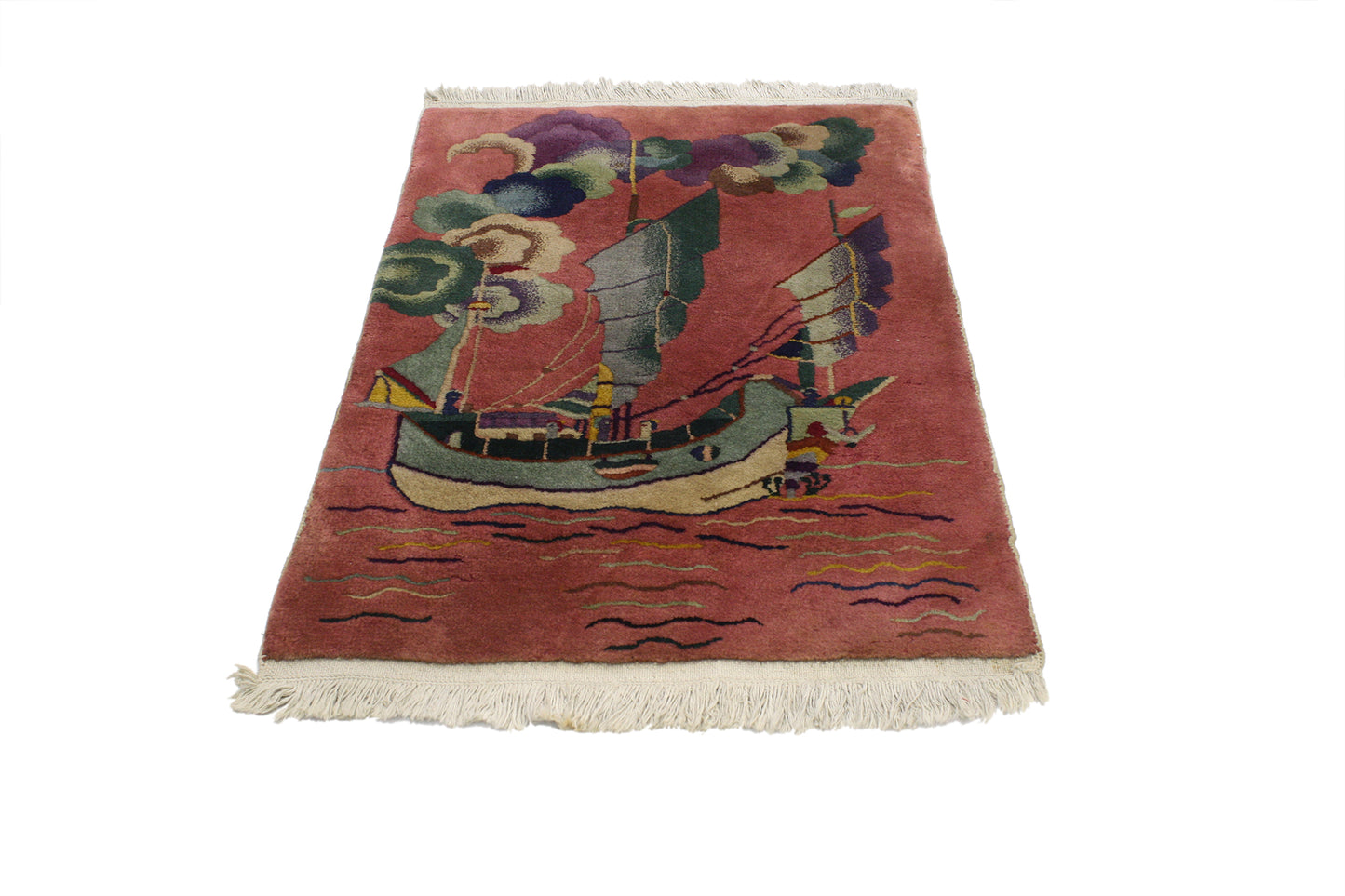 2 x 3 Antique Chinese Rug 76965
