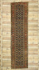 4 x 14 Antique Persian Bijar Runner 76969