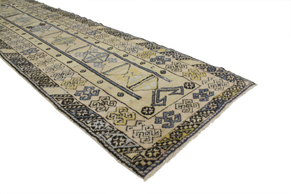 3 x 10 Vintage Oushak Rug 52195