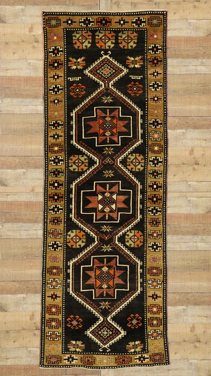 3 x 8 Antique Turkish Oushak Runner 76979