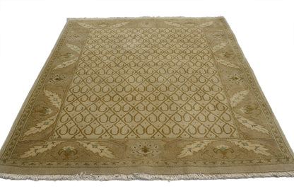4 x 5 Vintage Indian Rug 76983
