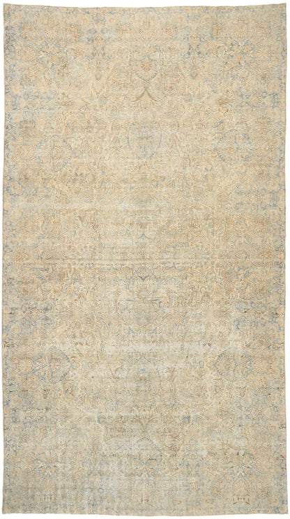 11 x 19 Antique Persian Kerman Rug 76985