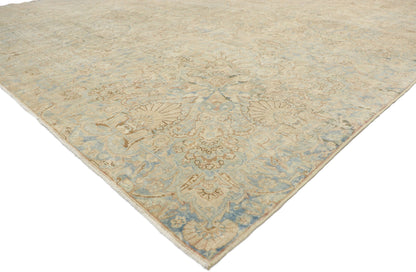 11 x 19 Antique Persian Kerman Rug 76985