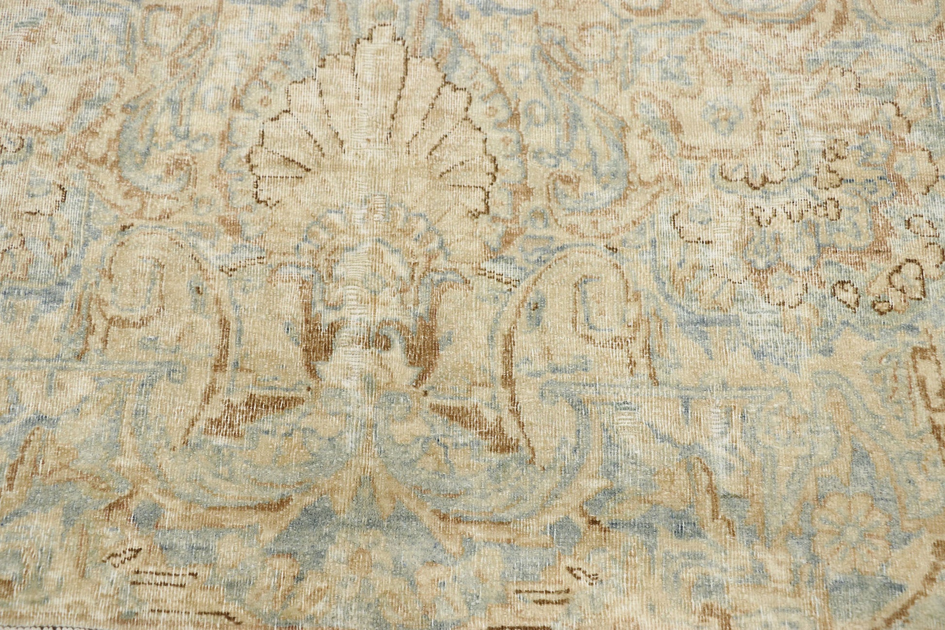 11 x 19 Antique Persian Kerman Rug 76985